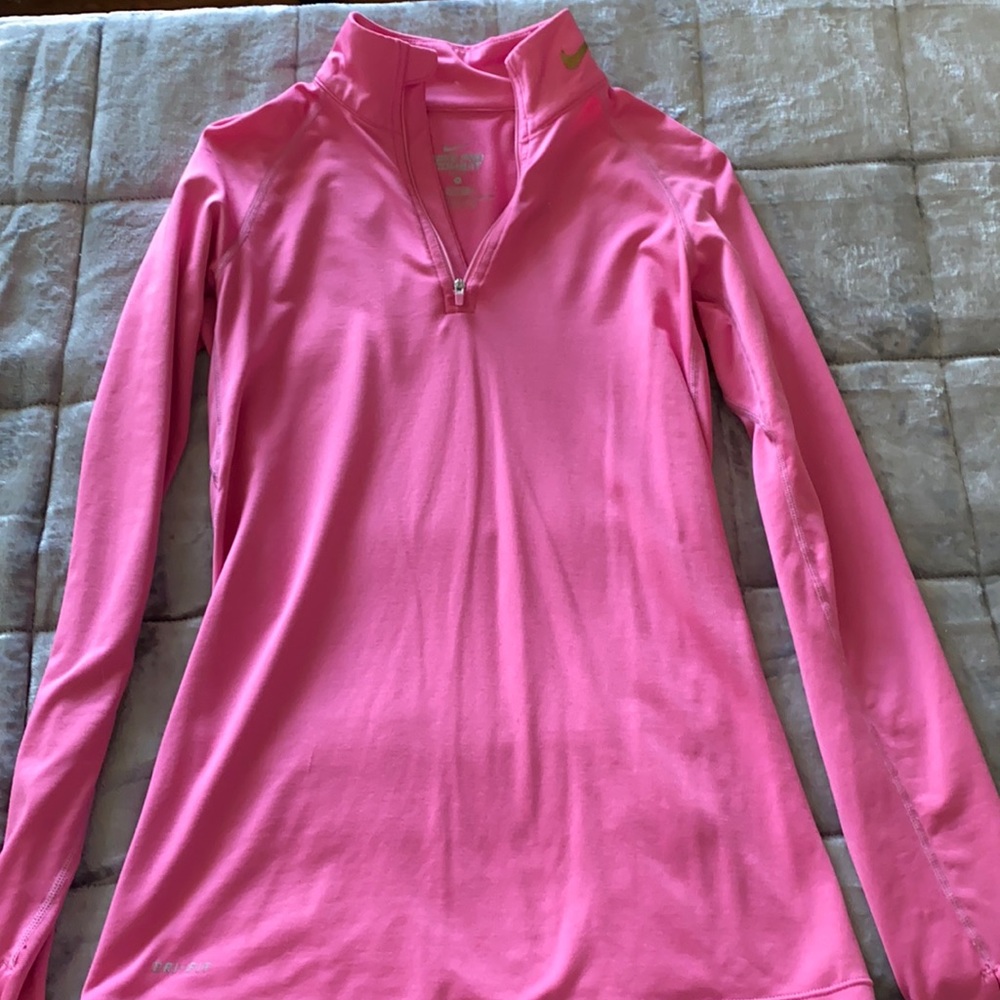 Nike pink long sleeve